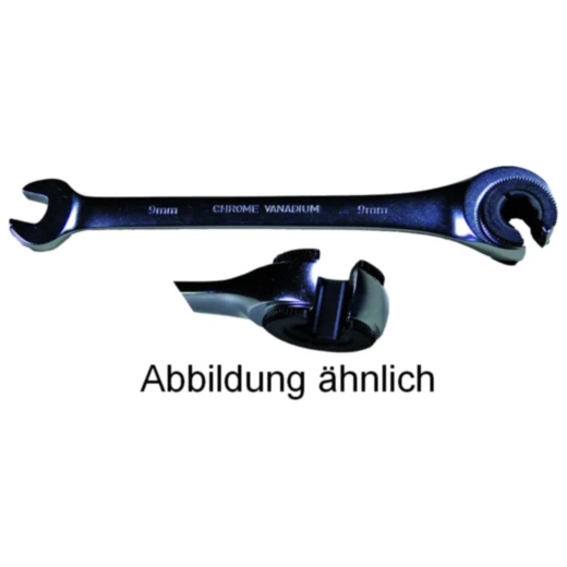Leitungsschlüssel 11 mm mit Ratsche für Bremsleitungen
