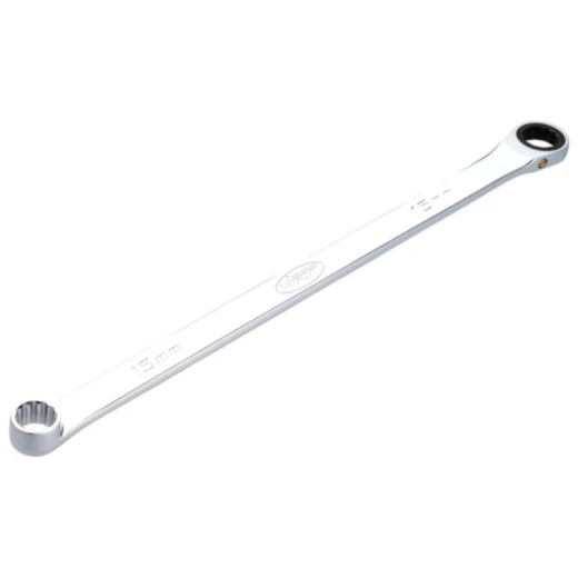 Ratschen-Ringschlüssel lang SW15 für Motorräder