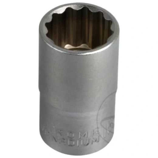 Stecknuss Satz 12-kant 1/2 Zoll 16-teilig mit Kunststoffkassett