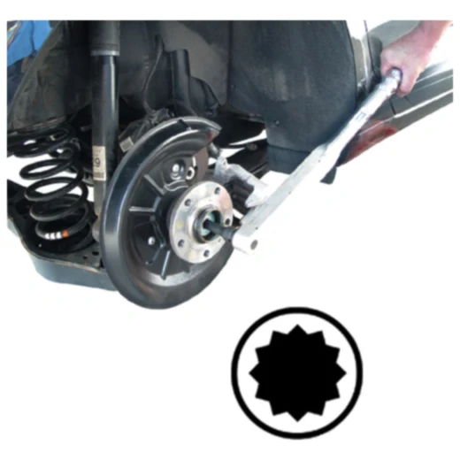 KR EINS 1/2 Zoll VIELZ M18 Schraubendreher-Einsatz 78 mm für Au