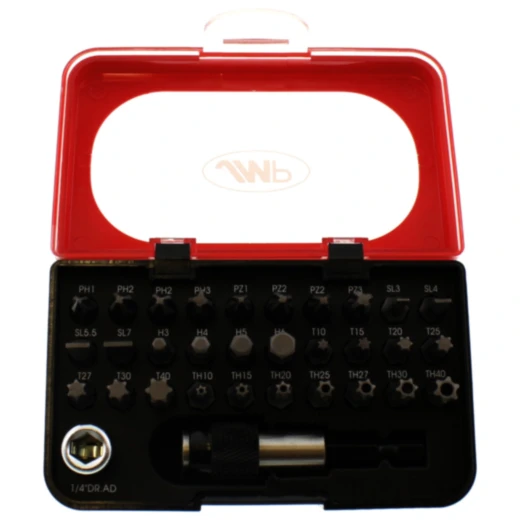 JMP 1/4" Bit Set 32-teilig für Motorräder_0