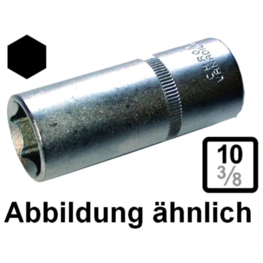 Stecknuss Satz 3/8" lang 6-kant, 11-teilig_0