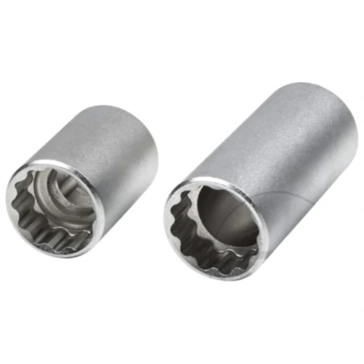 VAG Motorhalter Stecknuss Satz 2-teilig 12-kant 3/8 16 mm