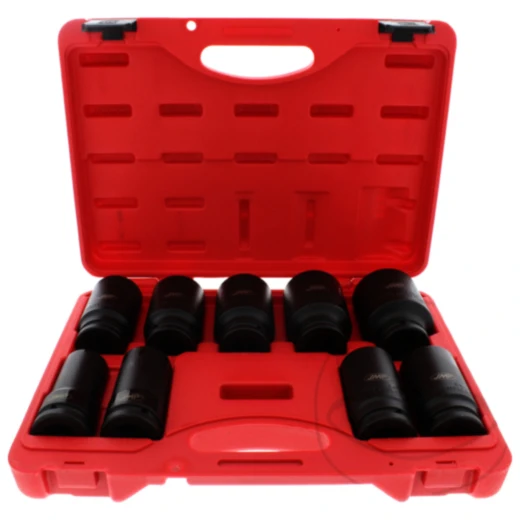 Kraft-Stecknuss-Set 3/4" JMP 9-teilig für hochwertige Anwendungen