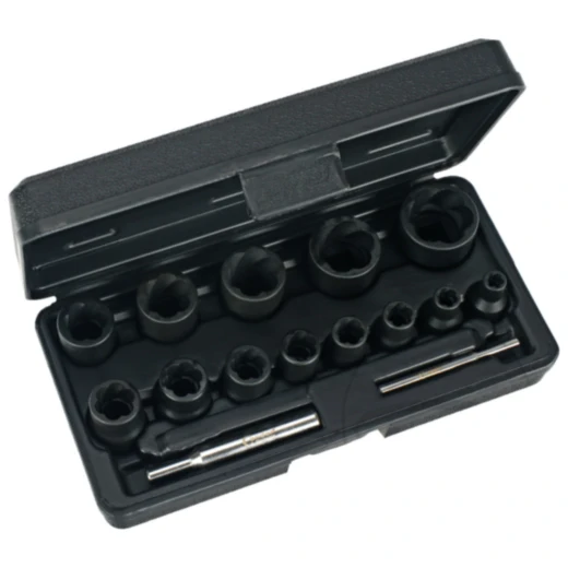 Stecknuss Satz Spezial 15T 1/4+1/2 6-27 mm