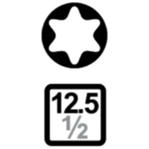 KRAFTEINSATZ 1/2 Zoll Torx T27 für Schlagschrauber_0