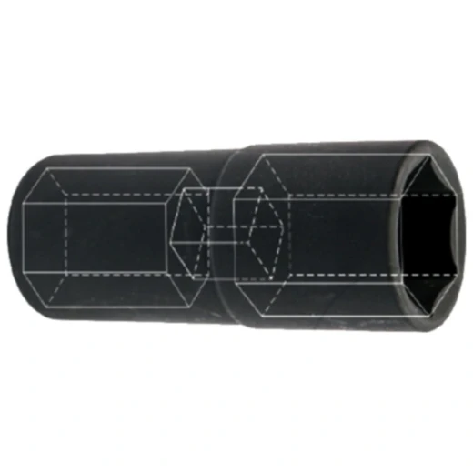 Kraft-Stecknuss für Radmuttern Ford 1/2 Zoll 20.5/21.5