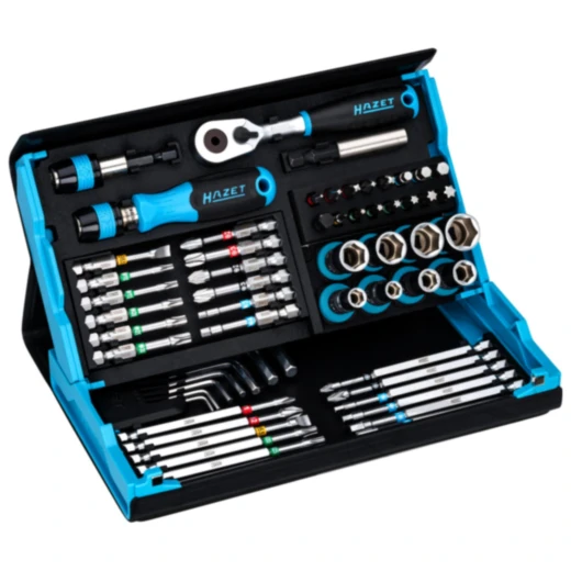 Steckschlüssel Satz 1/4Z 59TLG Hazet Smart CASE