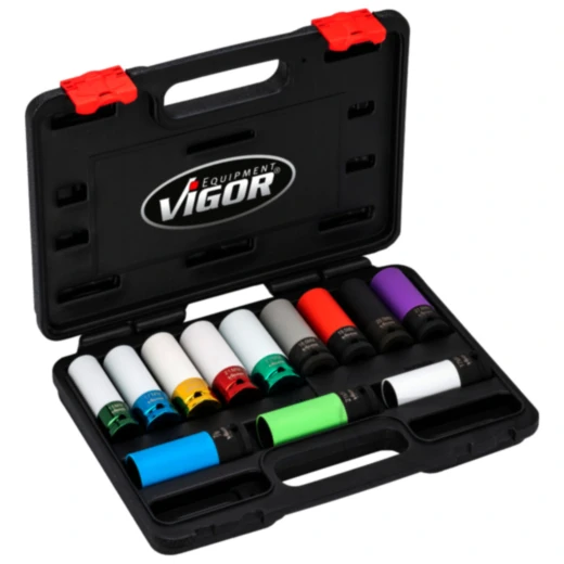 Kraft-Stecknuss Satz 1/2 Zoll 12-teilig für KIA / HYUNDAI