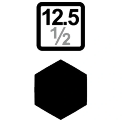 Stecknuss 6-Kant 1/2 Zoll 22 mm Lange Ausführung_0