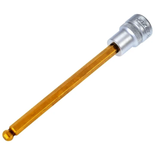 Innensechskant-Stecknuss 3/8 Zoll, 6 mm, Kugelkopf, 116 mm Länge