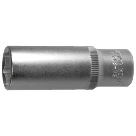 Stecknuss 6-Kant 3/8" für Motorräder 11 mm lang 64 mm