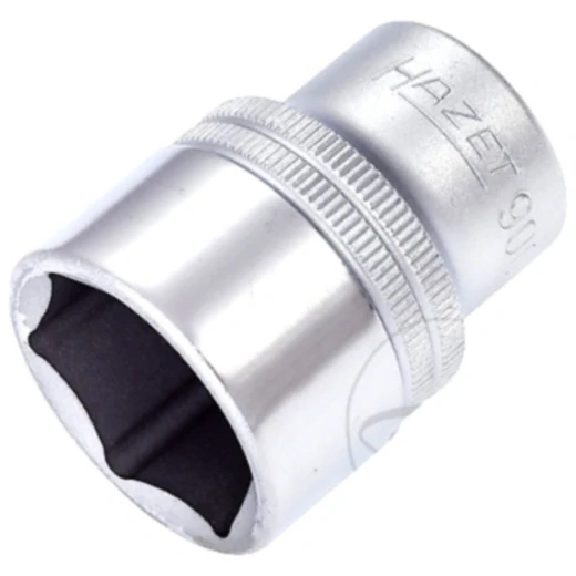 Hazet Stecknuss 1/2 Zoll, 6-Kant, 25 mm, Länge 44 mm