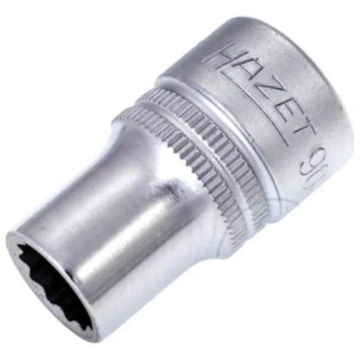 Hazet 12-Kant Stecknuss 1/2 Zoll, 11 mm, Länge 38 mm