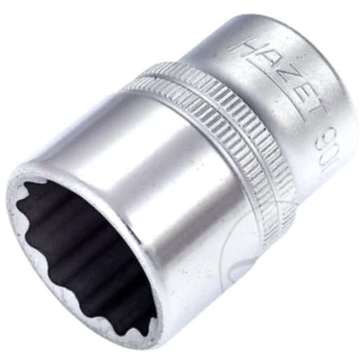 Hazet Stecknuss 12-Kant 1/2 Zoll 22 mm