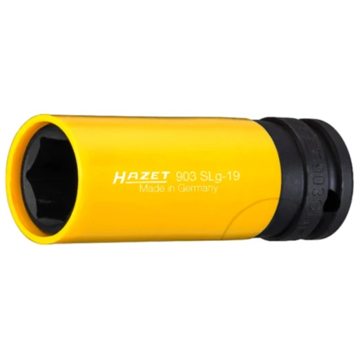 Kraft-Stecknuss 1/2 Zoll 19MM Hazet mit Kunststoffschutz