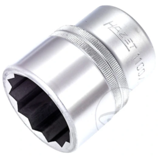Hazet Stecknuss 12-Kant 1 Zoll, 41 mm, Länge 68 mm