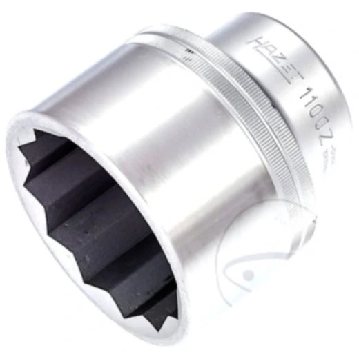 Hazet 12-Kant Stecknuss 1 Zoll, Länge 86 mm