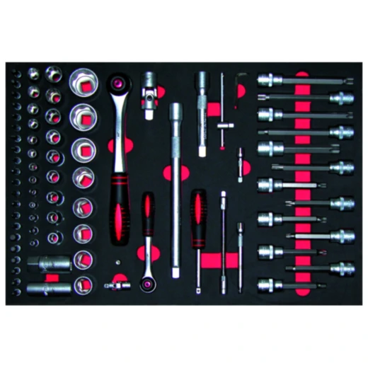 JMP 82-teiliges Werkzeug Set für Werkstattwagen