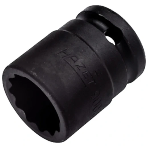 Hazet Kraft-Stecknuss 1/2 Zoll, 12-Kant, 21 mm