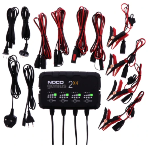 NOCO Genius 2X4 Batterieladegerät 6/12V 4X 2A_0
