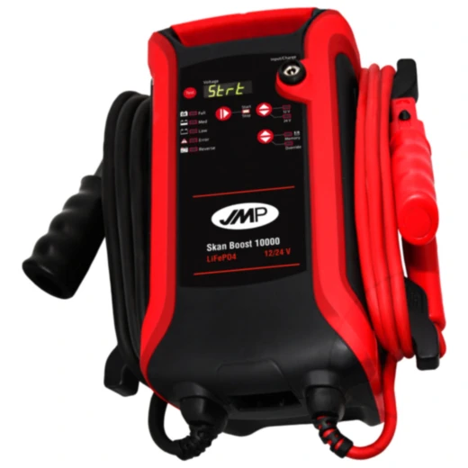Skan Boost 10000 JMP Lithium-Ionen Starthilfe für Motorräder 12/24V