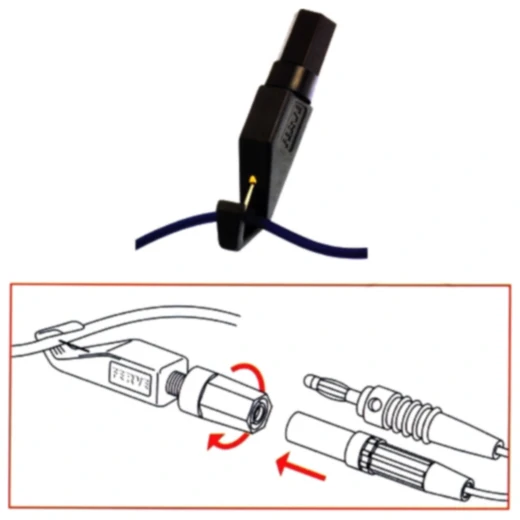 Abgreifklemmen-Set für isolierte Leitungen 4 Stück_0