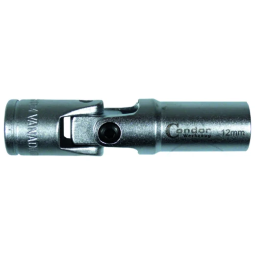 Gelenk-Steckschlüssel 3/8" mit 8 mm SW, Länge 72 mm