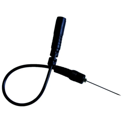 Prüfkabel 0.7 mm mit schwarzer Nadelspitze