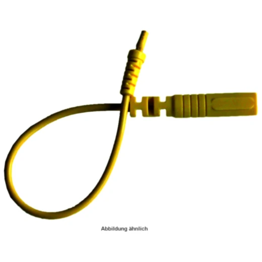 Prüfkabel mit Innen-Flachstecker 0.6 x 2.3 mm