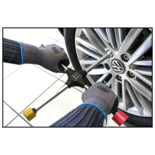 Kreuzschlüssel 17X19X21X1/2 mit farbigen Schonhülsen für Pkw_0