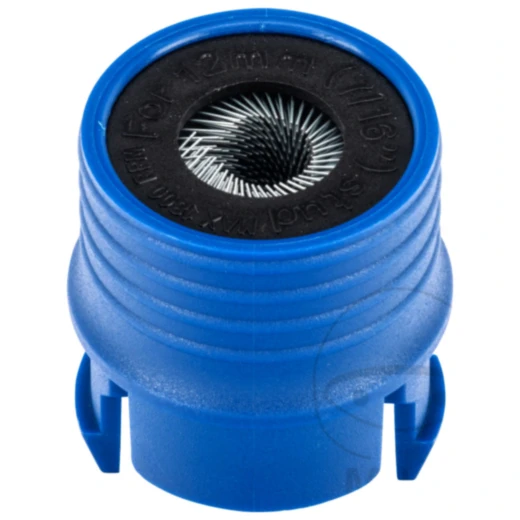 Ersatzbürste 12 mm mit Schnellwechsel-Adapter für Motorräder