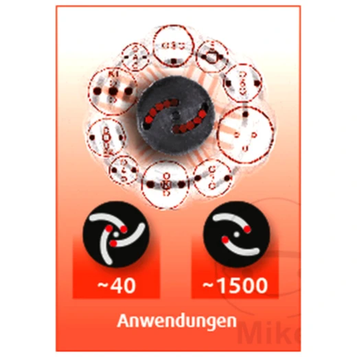 Bremskolben Adapter Satz Universal 3-teilig 2PIN+3PIN_1