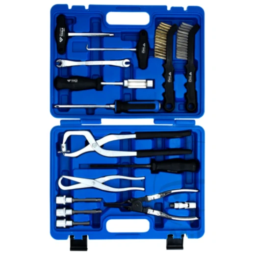 BREMSEN Werkzeug Satz 15-tlg. für Trommel- und Scheibenbremsen