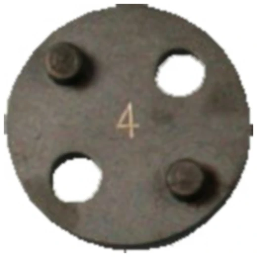 Adapterplatte 4 für Bremskolben-Rücksetzwerkzeug