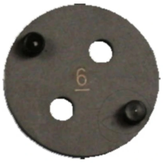 Adapterplatte 6 für Bremskolben-Rücksetzwerkzeug