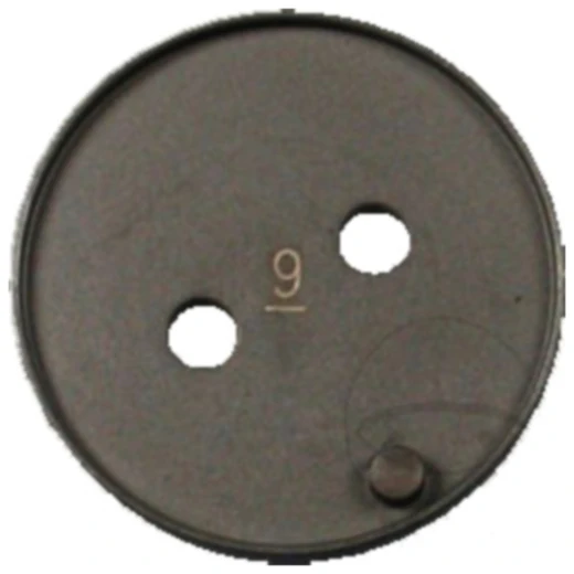 Adapterplatte 9 für Bremskolben-Rücksetzwerkzeug