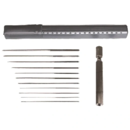 Düsen Reibahlen Set 12-teilig 0.6-1.9 mm