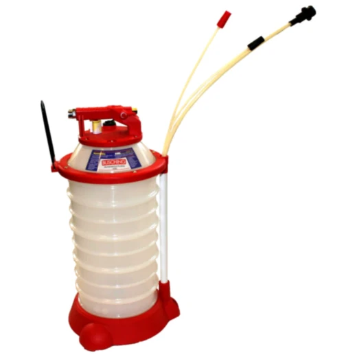 Vakuumpumpe 19 Liter Pneumatisch mit 3 Sonden für KFZ/Motorrad