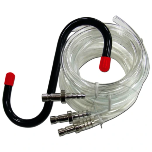 Silikonschlauch mit Haken für Vakuumpumpe