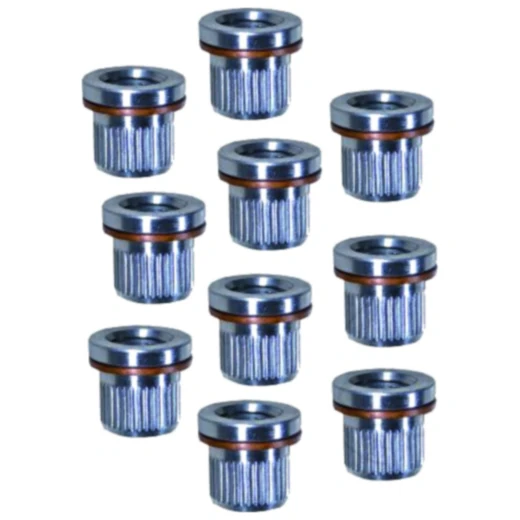 Gewindebuchsen M Kupferring, 10 Stück für Gewinde-Reparatur-Sat