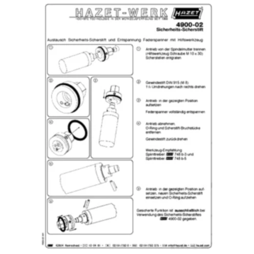 Reparatur-Satz für FEDERSPANNER 6170021_0