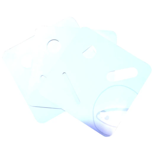 Abdeckschablonen Set 3-teilig für Motorrad