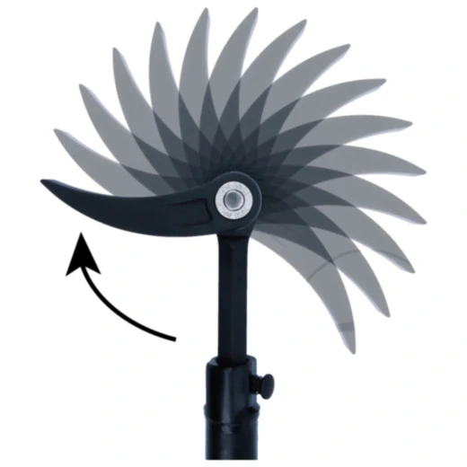 Teleskop-Hebeleisen mit Rollkopf 610-940 mm_0