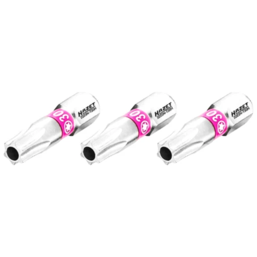 Bit Torx T30H 1/4 Zoll 3-teilig 25 mm