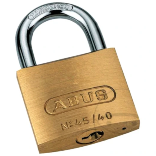 ABUS Messing-Hangschloss Nr. 45/40 für Motorräder
