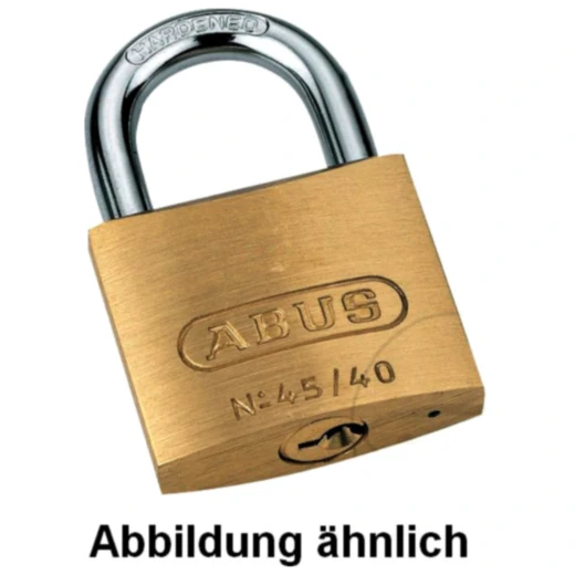 ABUS Messing-Hangschloss Nr. 45/50 für Sicherheit