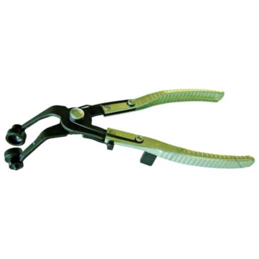 Schlauchklemmzange gewinkelt für Federbandschellen