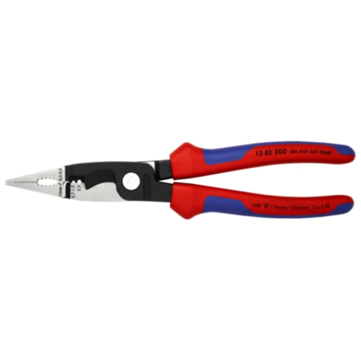 KNIPEX Elektro-Installationszange mit 6 Funktionen