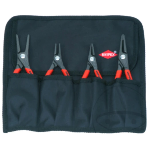 Sicherungsring Zangensatz 4-teilig für Innen- und Außensicherungsringe